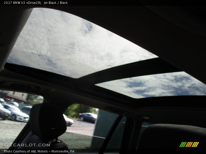 Jet Black / Black 2017 BMW X3 xDrive28i