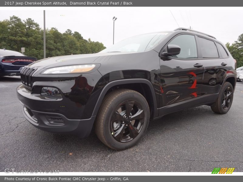 Front 3/4 View of 2017 Cherokee Sport Altitude