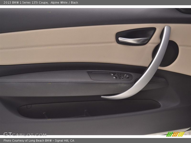 Alpine White / Black 2013 BMW 1 Series 135i Coupe