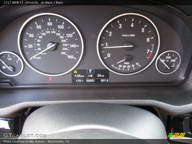 Jet Black / Black 2017 BMW X3 xDrive28i