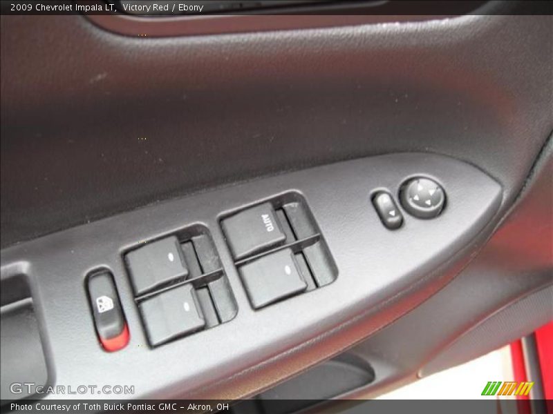 Victory Red / Ebony 2009 Chevrolet Impala LT
