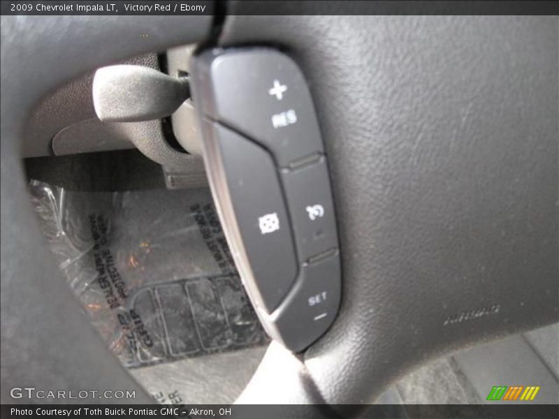 Victory Red / Ebony 2009 Chevrolet Impala LT
