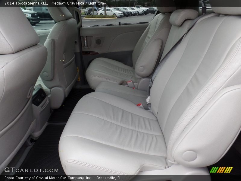 Predawn Gray Mica / Light Gray 2014 Toyota Sienna XLE