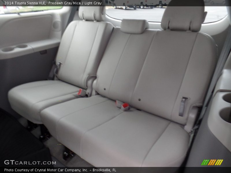 Predawn Gray Mica / Light Gray 2014 Toyota Sienna XLE