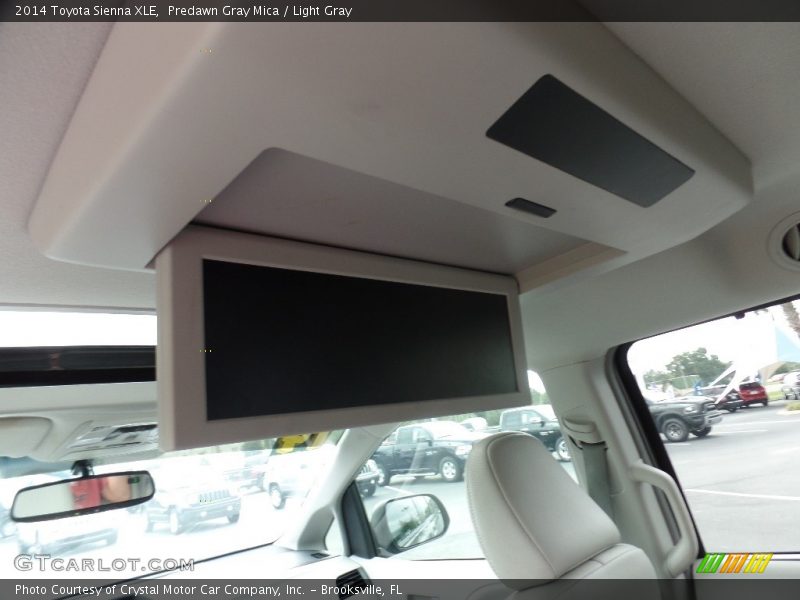 Predawn Gray Mica / Light Gray 2014 Toyota Sienna XLE