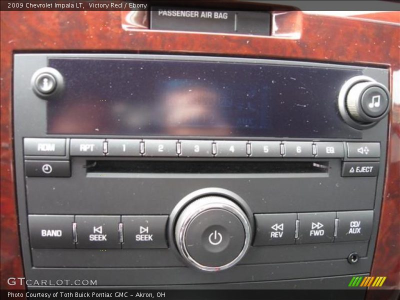 Victory Red / Ebony 2009 Chevrolet Impala LT