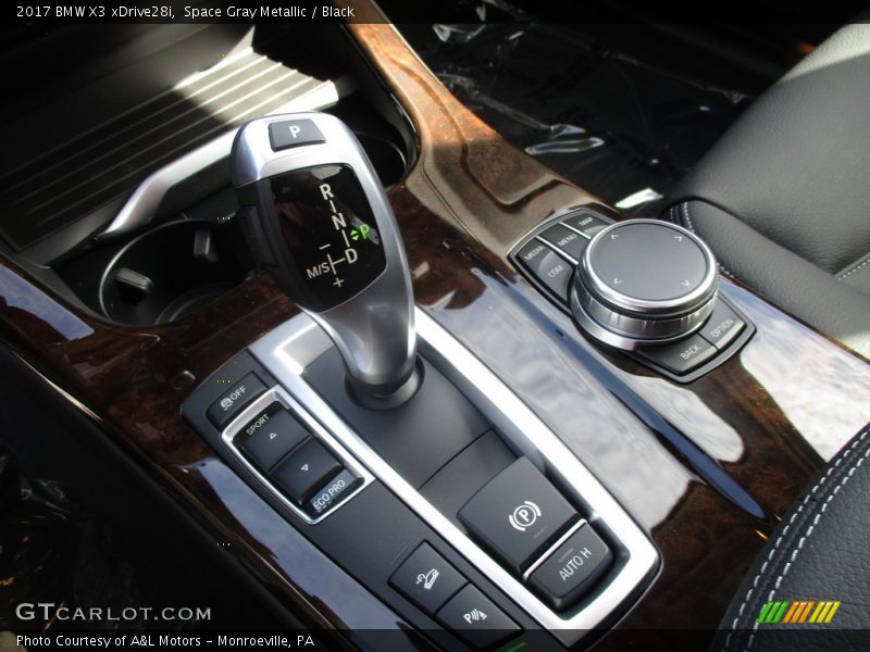 Space Gray Metallic / Black 2017 BMW X3 xDrive28i