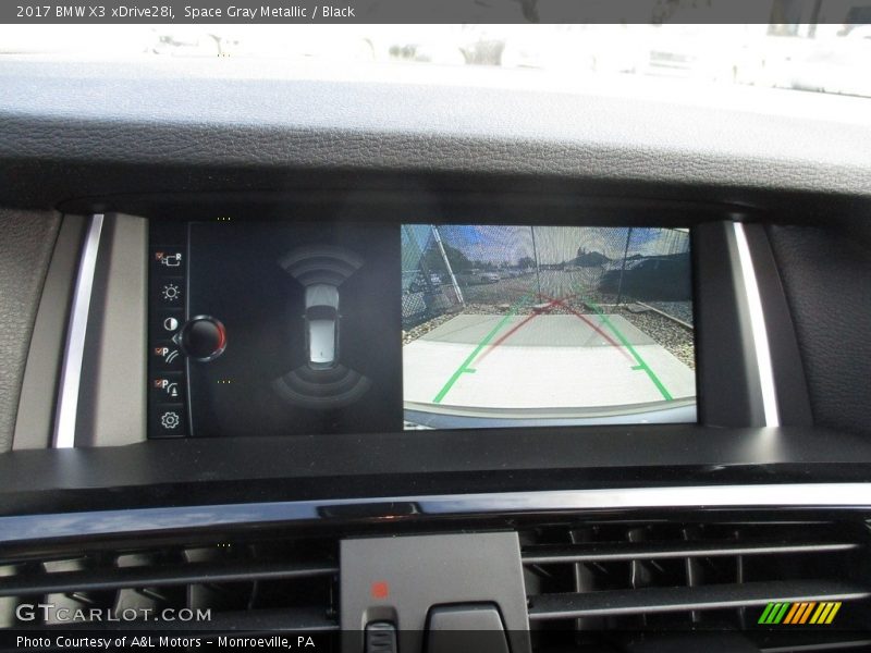 Space Gray Metallic / Black 2017 BMW X3 xDrive28i