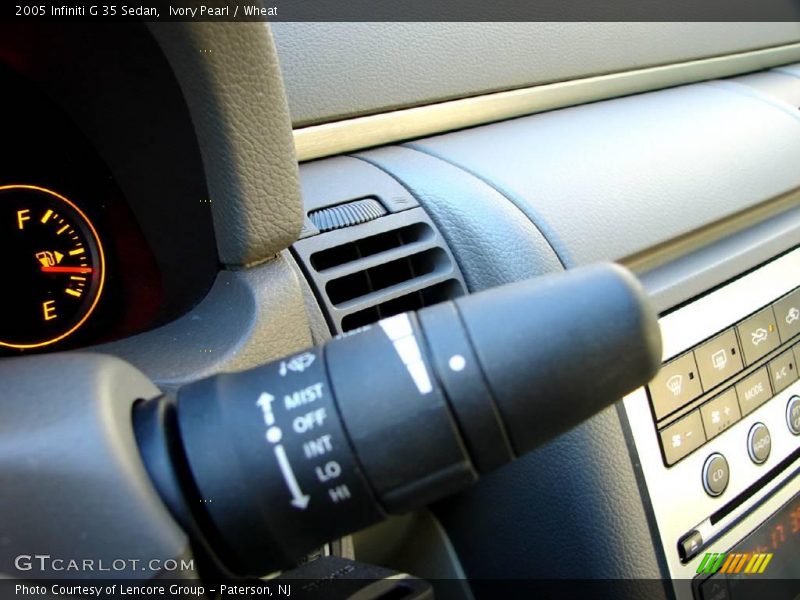 Ivory Pearl / Wheat 2005 Infiniti G 35 Sedan