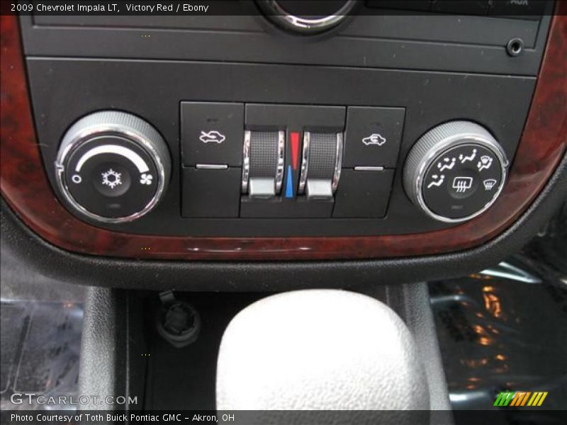 Victory Red / Ebony 2009 Chevrolet Impala LT