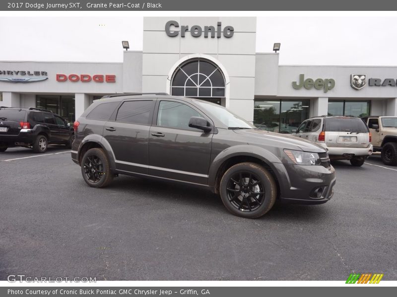 Granite Pearl-Coat / Black 2017 Dodge Journey SXT