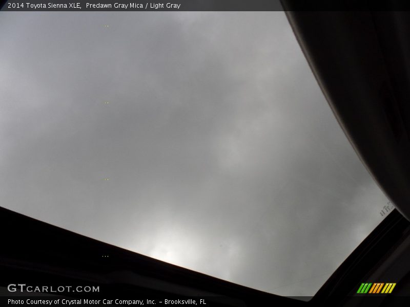Predawn Gray Mica / Light Gray 2014 Toyota Sienna XLE