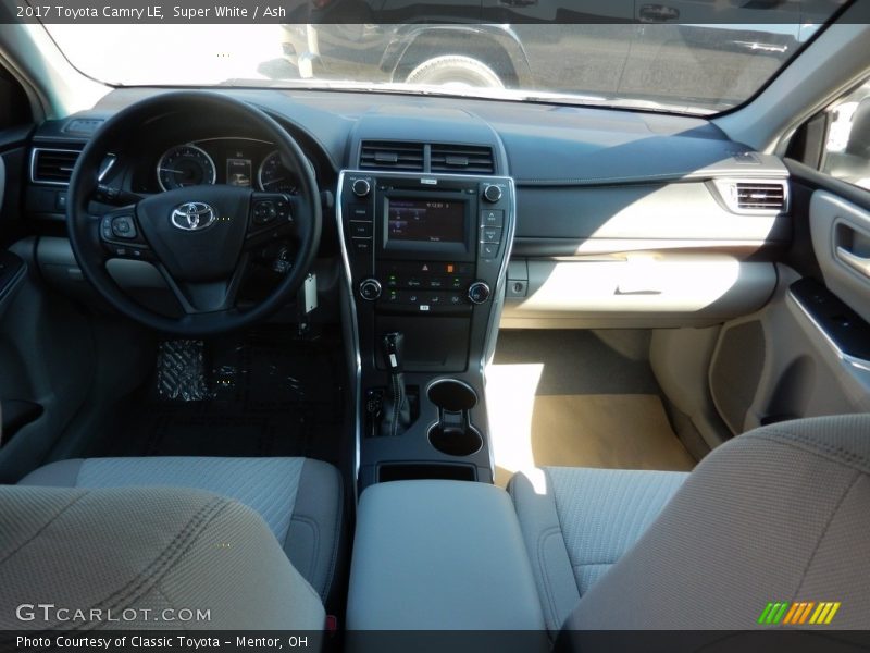 Super White / Ash 2017 Toyota Camry LE