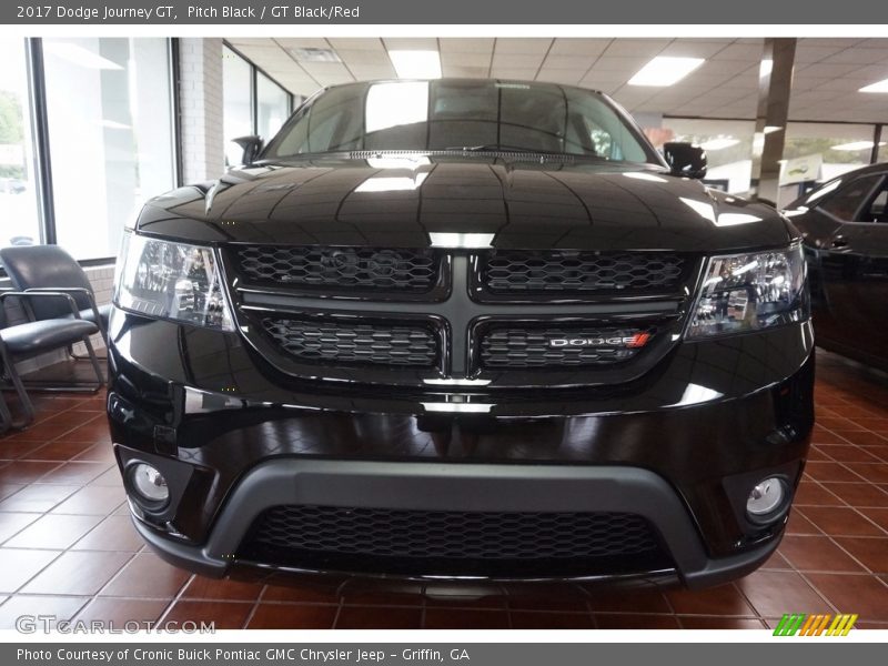 Pitch Black / GT Black/Red 2017 Dodge Journey GT