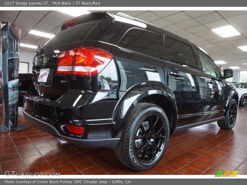 Pitch Black / GT Black/Red 2017 Dodge Journey GT