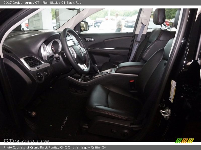 Front Seat of 2017 Journey GT