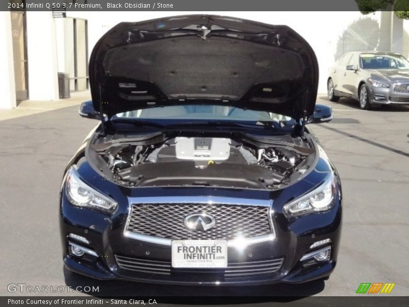 Black Obsidian / Stone 2014 Infiniti Q 50 3.7 Premium