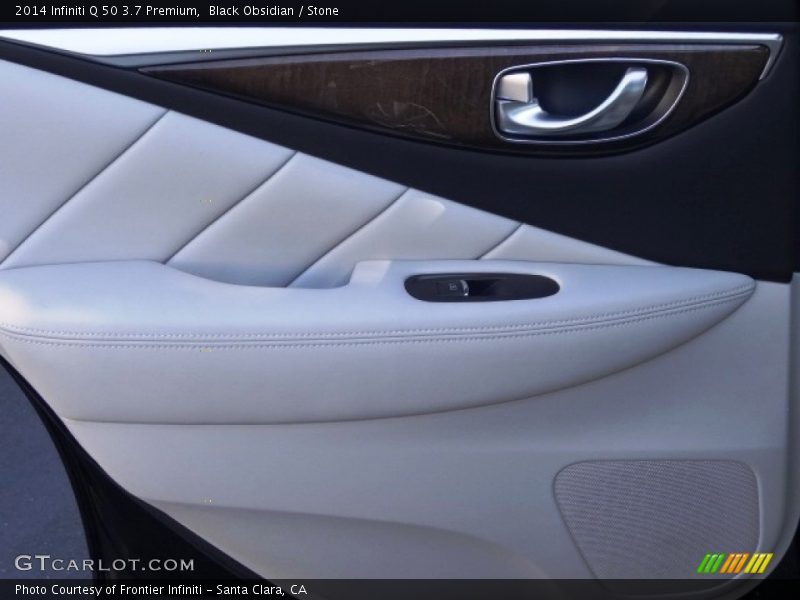 Black Obsidian / Stone 2014 Infiniti Q 50 3.7 Premium