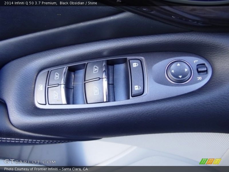 Black Obsidian / Stone 2014 Infiniti Q 50 3.7 Premium