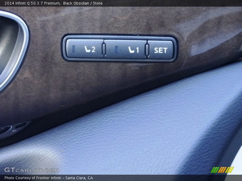 Black Obsidian / Stone 2014 Infiniti Q 50 3.7 Premium
