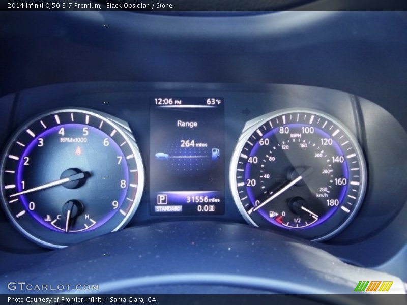 Black Obsidian / Stone 2014 Infiniti Q 50 3.7 Premium