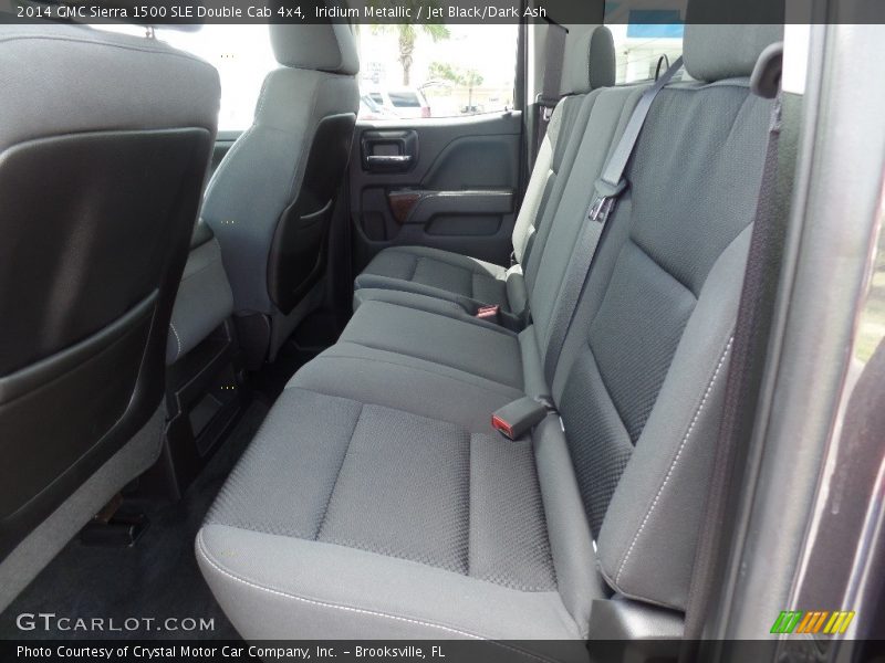 Iridium Metallic / Jet Black/Dark Ash 2014 GMC Sierra 1500 SLE Double Cab 4x4