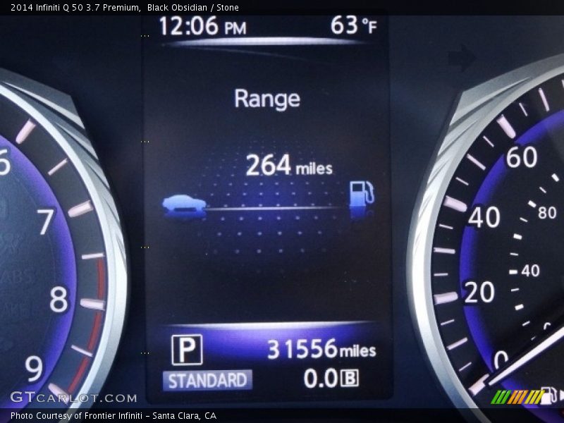 Black Obsidian / Stone 2014 Infiniti Q 50 3.7 Premium