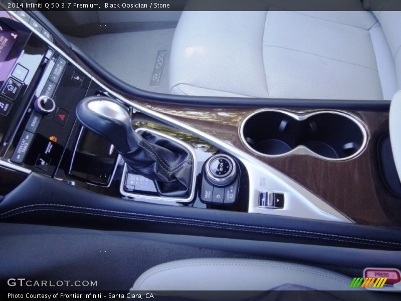 Black Obsidian / Stone 2014 Infiniti Q 50 3.7 Premium