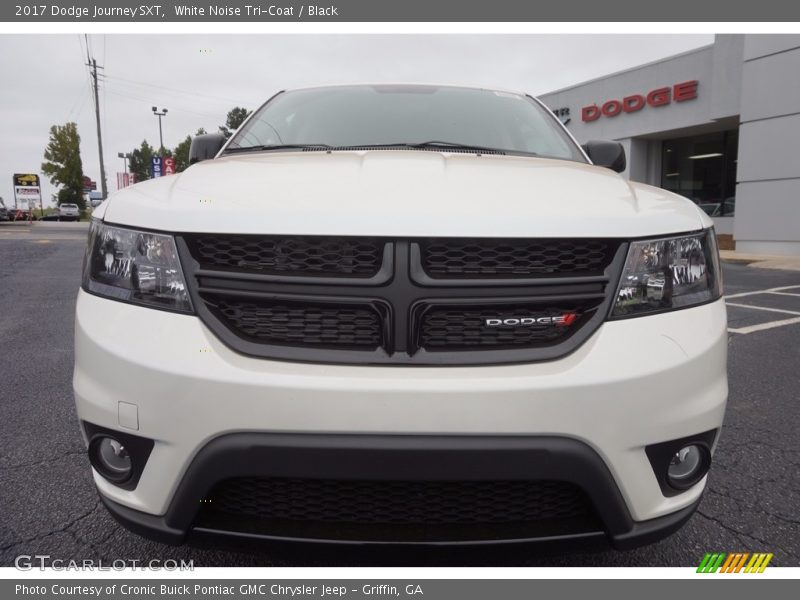 White Noise Tri-Coat / Black 2017 Dodge Journey SXT