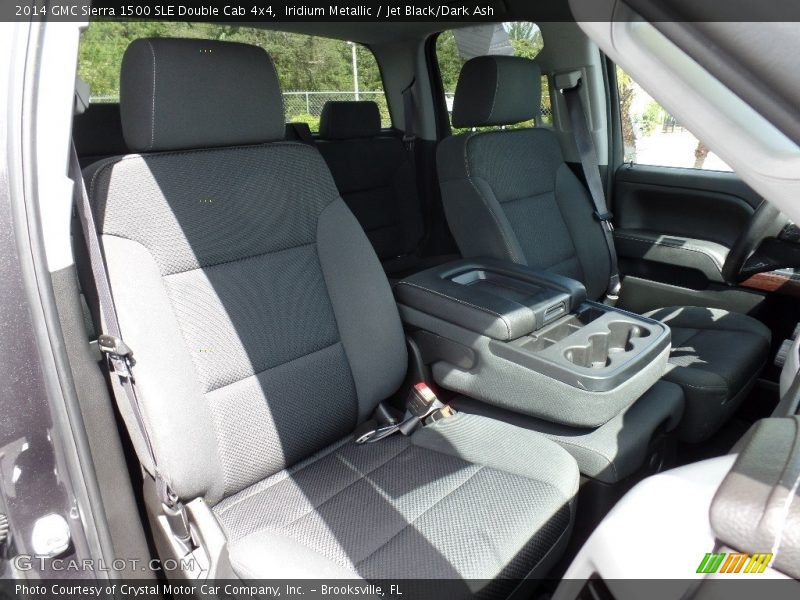 Iridium Metallic / Jet Black/Dark Ash 2014 GMC Sierra 1500 SLE Double Cab 4x4