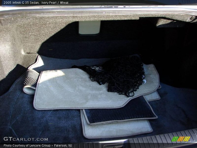 Ivory Pearl / Wheat 2005 Infiniti G 35 Sedan