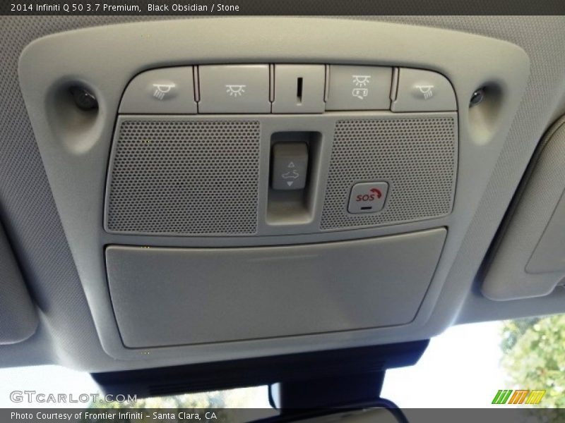 Black Obsidian / Stone 2014 Infiniti Q 50 3.7 Premium
