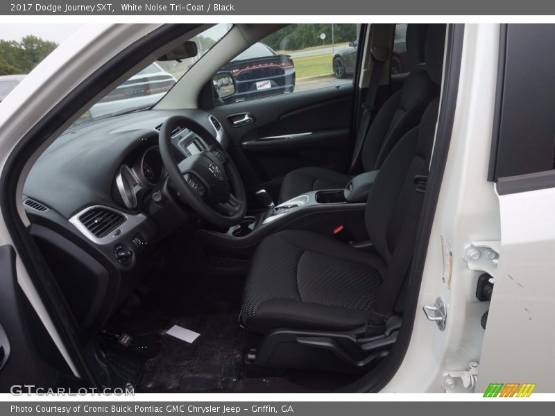 White Noise Tri-Coat / Black 2017 Dodge Journey SXT