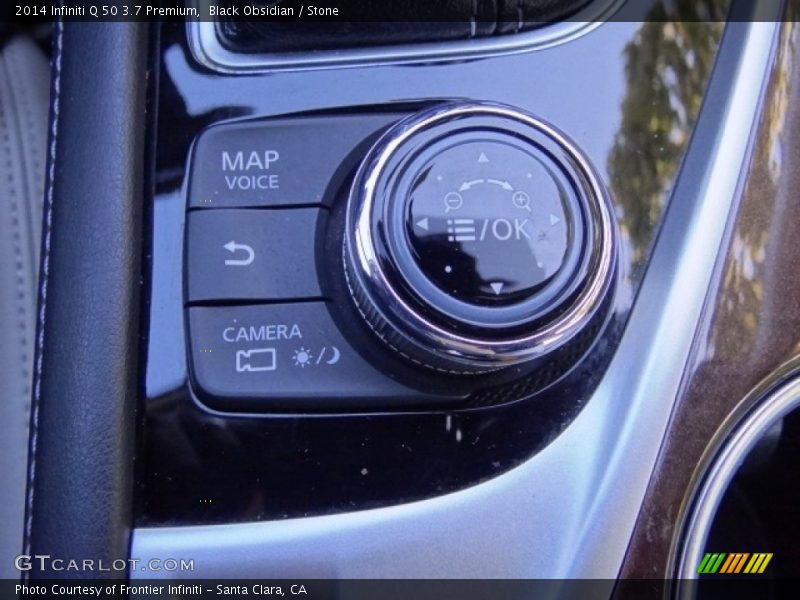 Black Obsidian / Stone 2014 Infiniti Q 50 3.7 Premium