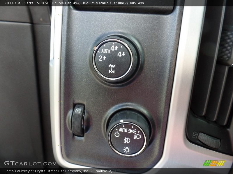 Iridium Metallic / Jet Black/Dark Ash 2014 GMC Sierra 1500 SLE Double Cab 4x4