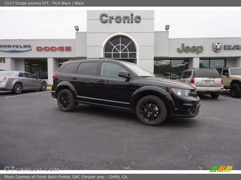 Pitch Black / Black 2017 Dodge Journey SXT