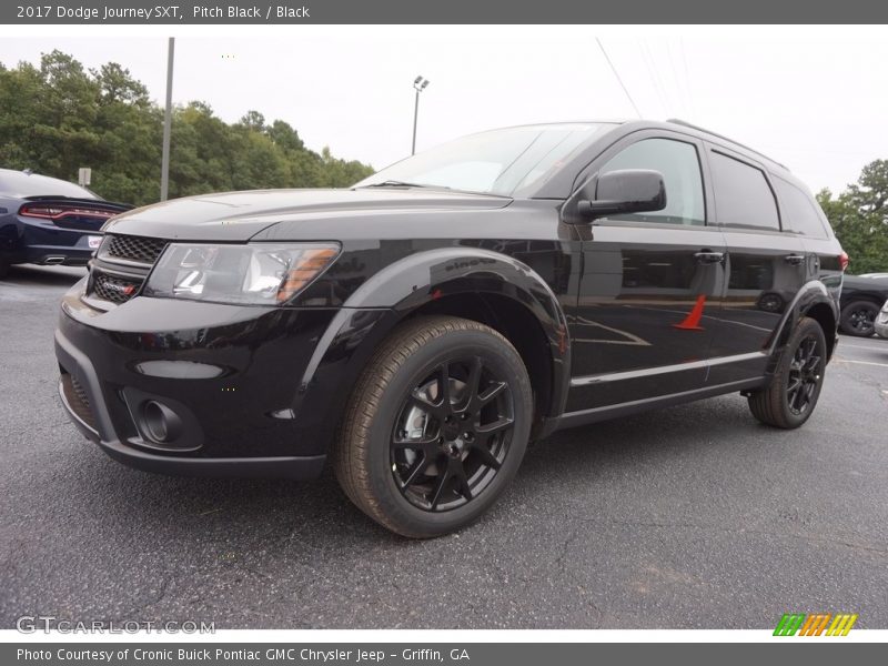 Pitch Black / Black 2017 Dodge Journey SXT