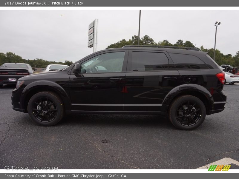 Pitch Black / Black 2017 Dodge Journey SXT