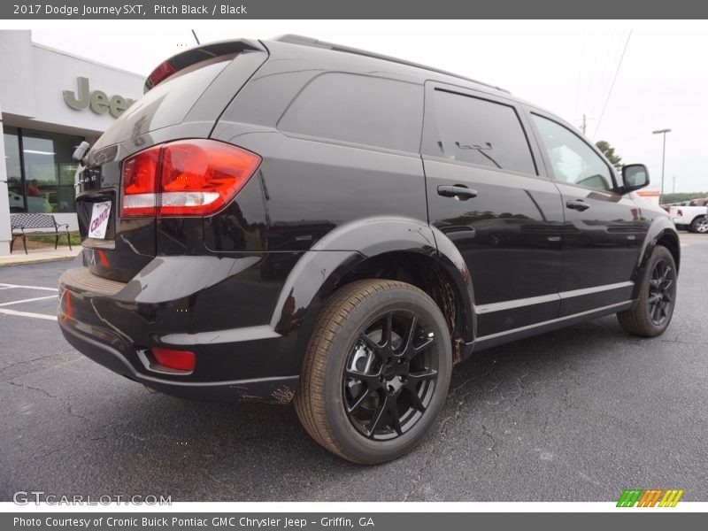 Pitch Black / Black 2017 Dodge Journey SXT