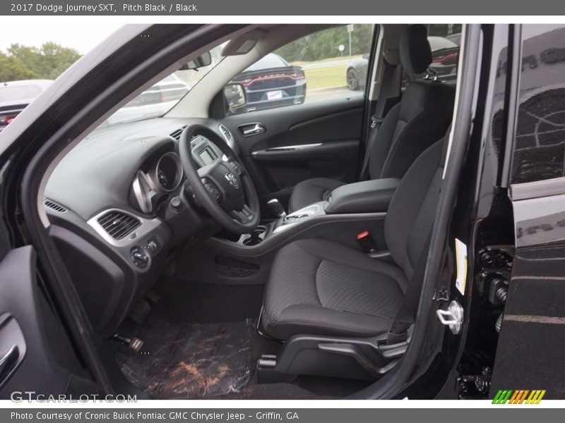  2017 Journey SXT Black Interior