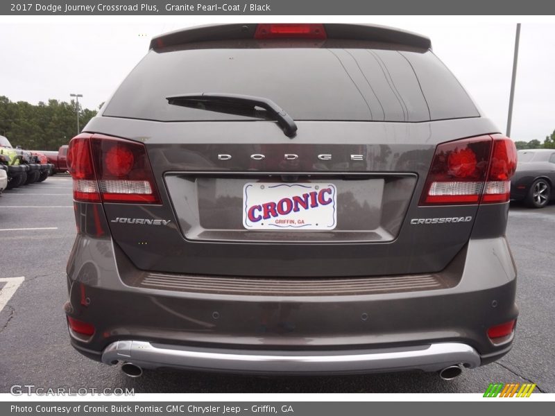 Granite Pearl-Coat / Black 2017 Dodge Journey Crossroad Plus