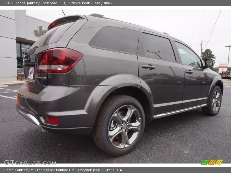 Granite Pearl-Coat / Black 2017 Dodge Journey Crossroad Plus