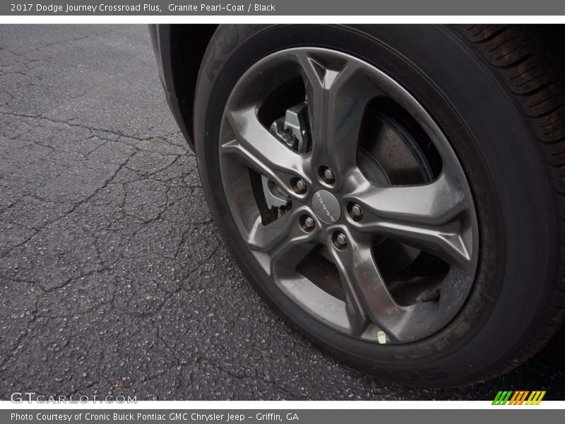 Granite Pearl-Coat / Black 2017 Dodge Journey Crossroad Plus