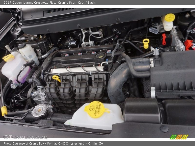 Granite Pearl-Coat / Black 2017 Dodge Journey Crossroad Plus