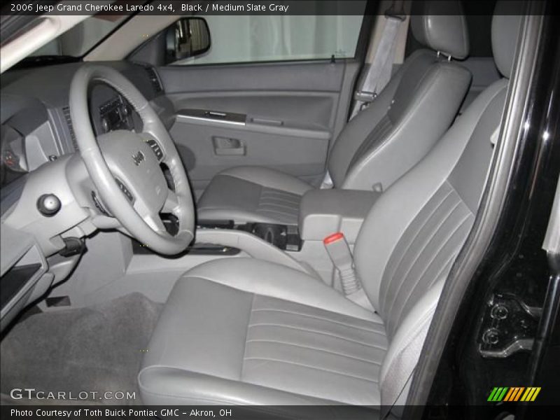 Black / Medium Slate Gray 2006 Jeep Grand Cherokee Laredo 4x4