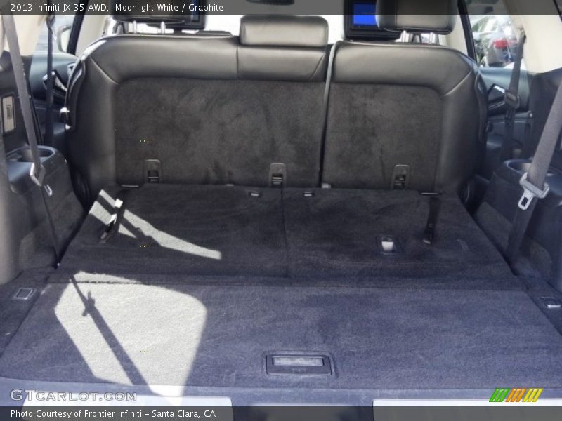Moonlight White / Graphite 2013 Infiniti JX 35 AWD