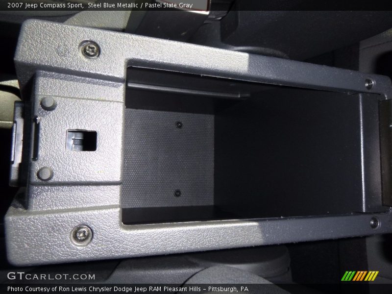 Steel Blue Metallic / Pastel Slate Gray 2007 Jeep Compass Sport
