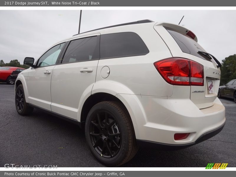White Noise Tri-Coat / Black 2017 Dodge Journey SXT