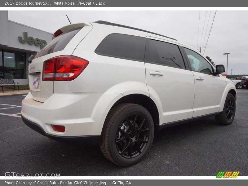 White Noise Tri-Coat / Black 2017 Dodge Journey SXT
