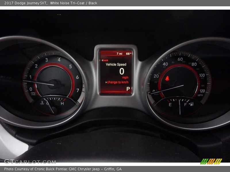  2017 Journey SXT SXT Gauges